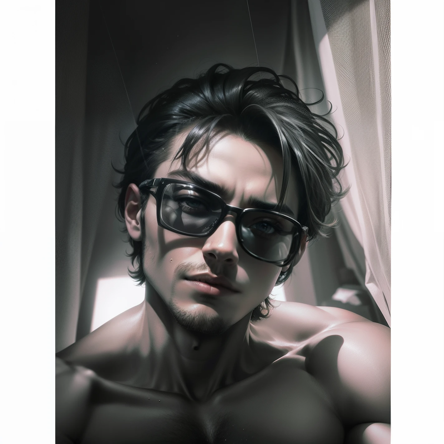 Professional model, same this face , six  abbs, 8K, model
