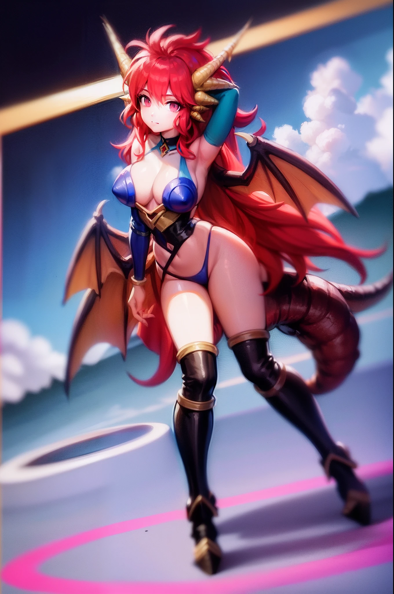 MINK_\(DRAGON_HALF\)
BIKINI ARMOR
DRAGON TAIL
DRAGON WINGS
DRAGON HORNS
KNEE BOOTS