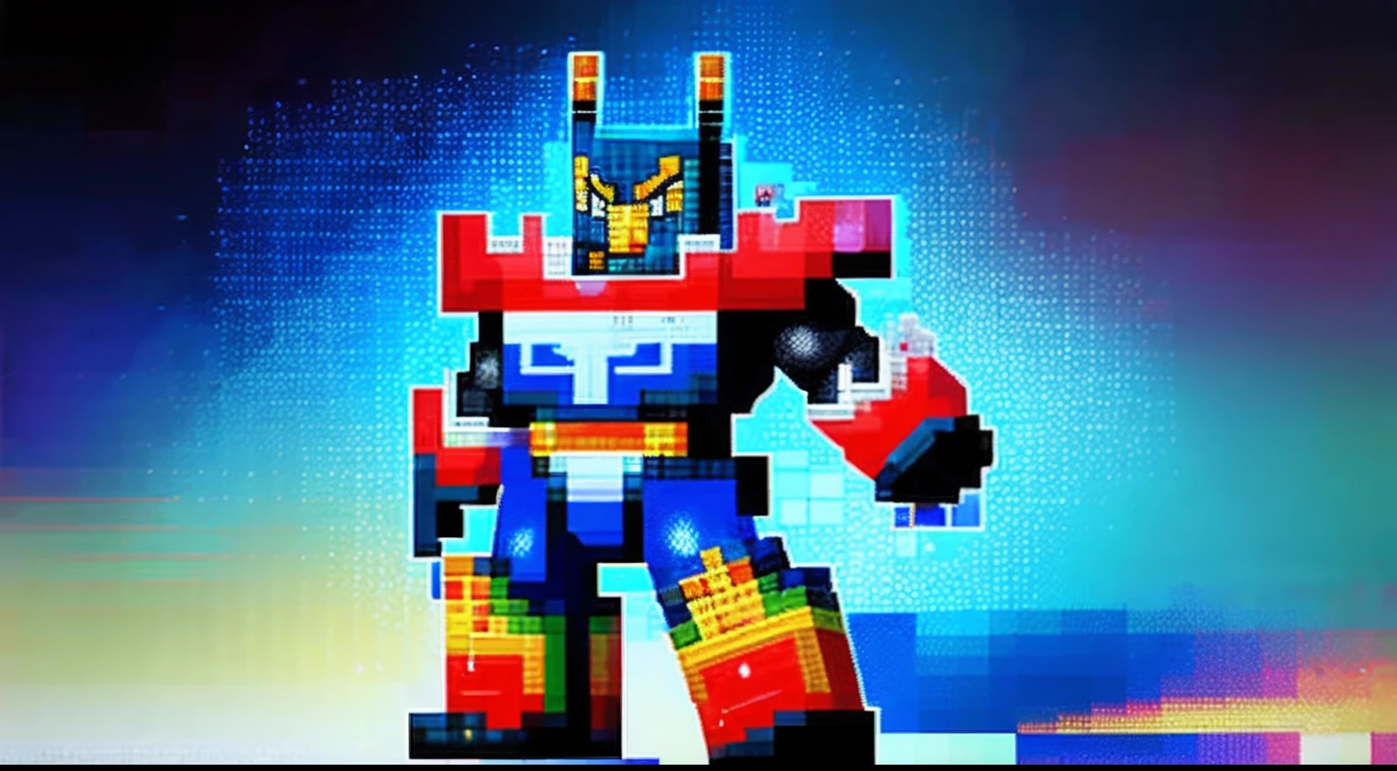pixel game,character design,Transformers, Pixel art #pixelart,super-fine