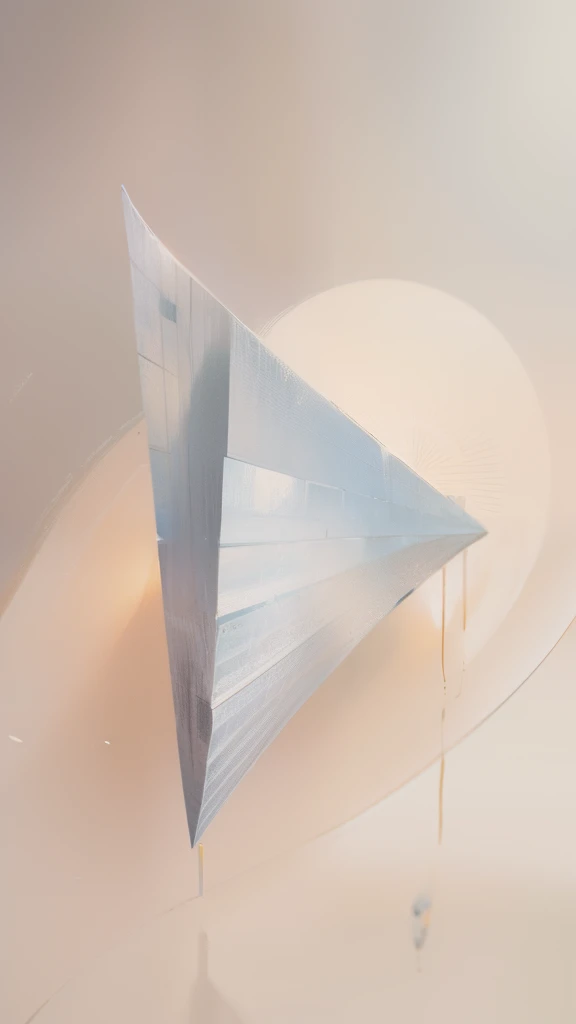 Charming minimalist work,Paper airplanes, muted pastel tones, colours, Carefully selected soothing qualities, Exudes a feeling of calm and tranquility. This artwork contains classes, Let the audience immerse themselves in the gentle and peaceful atmosphere it creates
