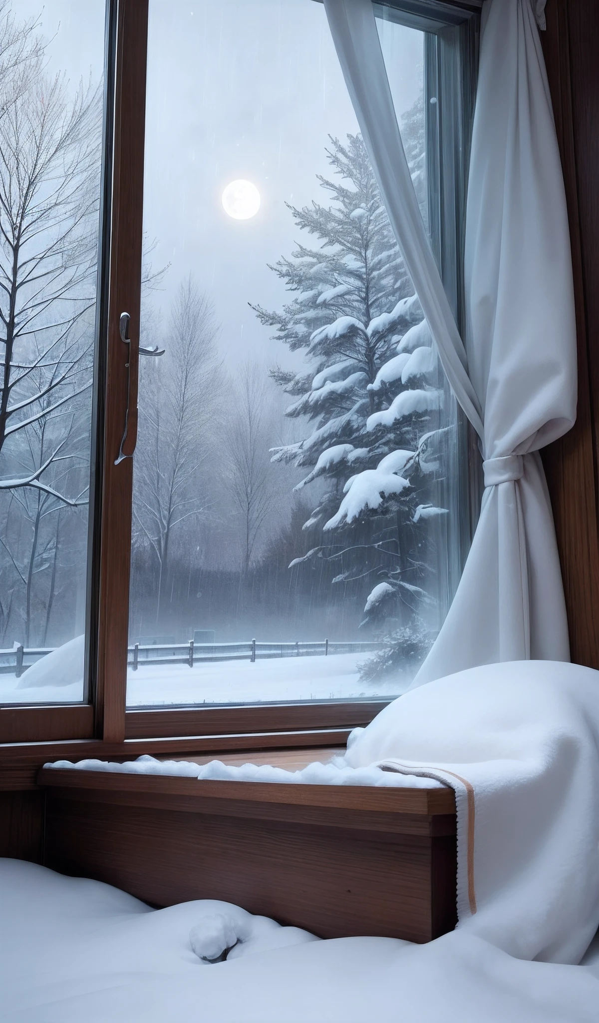 The cold window looks out at the sky,The moon is like a bow, and the night is hazy。
Suddenly fell asleep,Ear curls grind heartfelt。
Cold rain funeral flowers are difficult to calm,Choking up and asking Autumn Breeze。
Where to send winter clothes this year,A cup of fragrant wine。