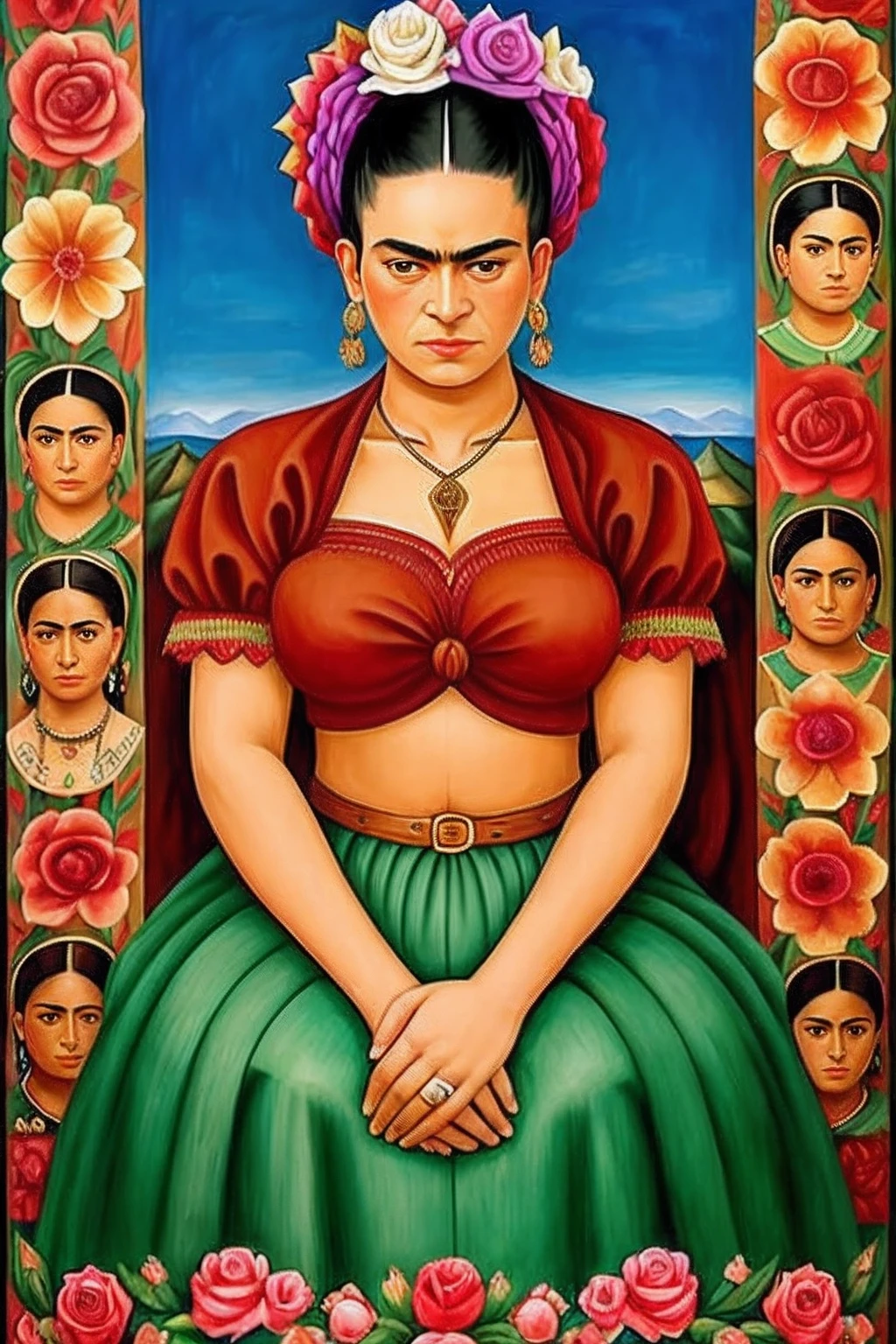 The Mexican painter spread her unique images, repletas de cores, pelo mundo. Magdalena Carmen Frida Kahlo and Calderón were born in Mexico, daughter of a German father and a Spanish mother, and he consecrated himself above all by the composition of his self-portraits.
His life was marked by a series of challenges - illness from birth, acidente no bonde, sucessivos abortos, a conflicted love relationship with Diego Rivera. Mas Frida conseguiu dar a volta por cima e foi capaz de criar obras brilhantes, who have entered the canon of Western painting. --auto