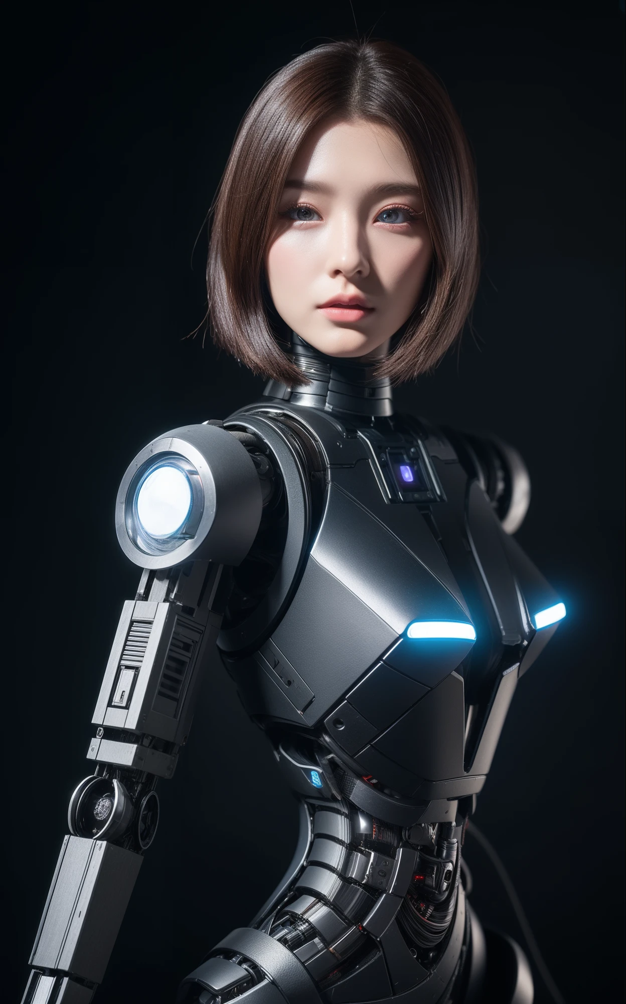 (top-quality、超A high resolution、8K、masterpiece、realisitic、Photorealsitic:1.4、Realistic)、(Humanoid Droid:1.2)、1 body、full bodyesbian、wide Shots、Fiber Optic Network、fantasy worlds、cutting edge