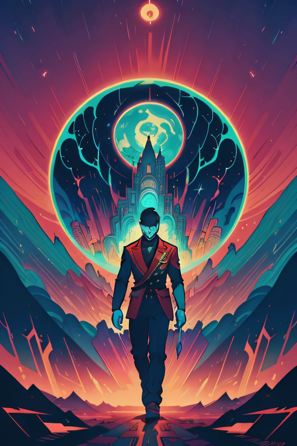 game ,card template,by victo ngai, kilian eng vibrant colours, dynamic lighting, digital art, winning award masterpiece, fantastically beautiful, illustration, aesthetically inspired by beksinski and dan mumford, trending on artstation, art by greg rutkowski, 8 k