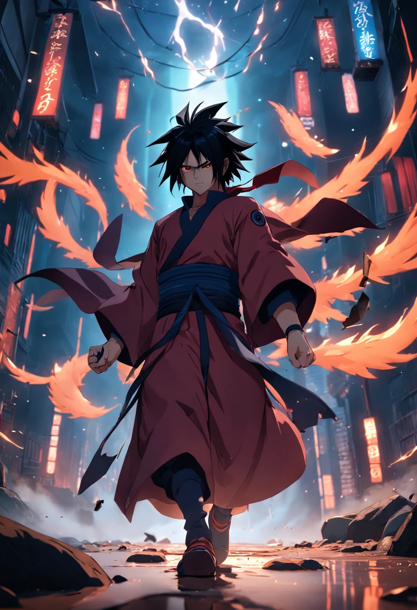 Madara Uchiha,8k, UHD RÉALISTE UNREAL ENGINE HIGH DETAIL CINEMATIC SHOT --V 5.2