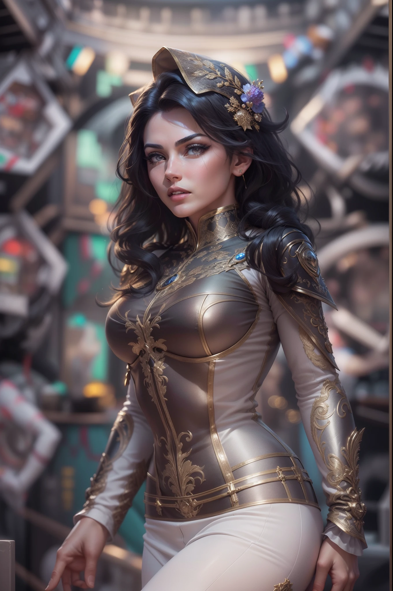A sleek black turtleneck dress,black boots,
a woman in her twenties,eastern european women,female,solo,shiny skin,slender,slender_waist,detail face,detail eyes,detail,
(anime:1.3),masterpiece,best quality,Highly detailed,Professional,absurdres,extreme detail description,highres,realistic,photorealistic,perfect anatomy,wallpaper,Cinematic Lighting,cinematic bloom,available light,atmospheric lighting,moody lighting,
,,,,<lora:add-detail-xl:2>,<lora:ç»èè°æ´-ç¾å¦aesthetic_anime_v1s:1.5>,<lora:ä¿®å¤-ç¼DetailedEyes_V3:1.5>,<lora:Ave-0.2-000001:0.8>