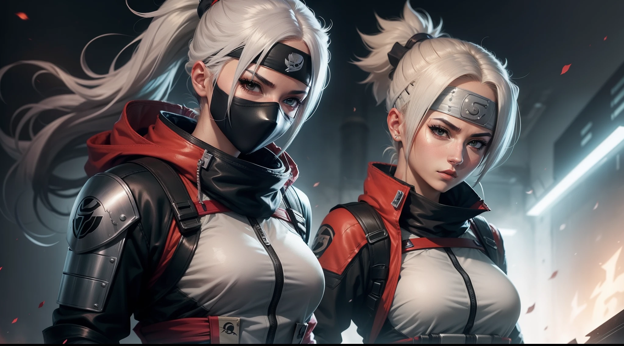 A female version of the kakashi character