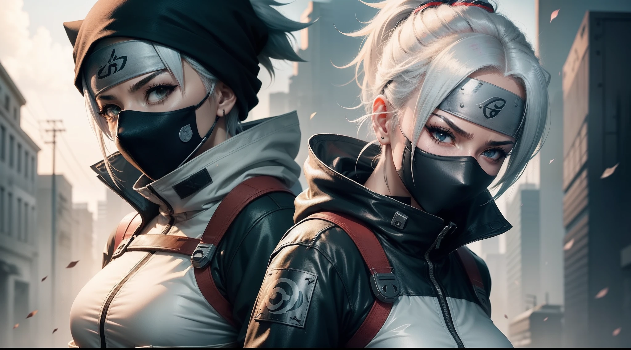 A female version of the kakashi character