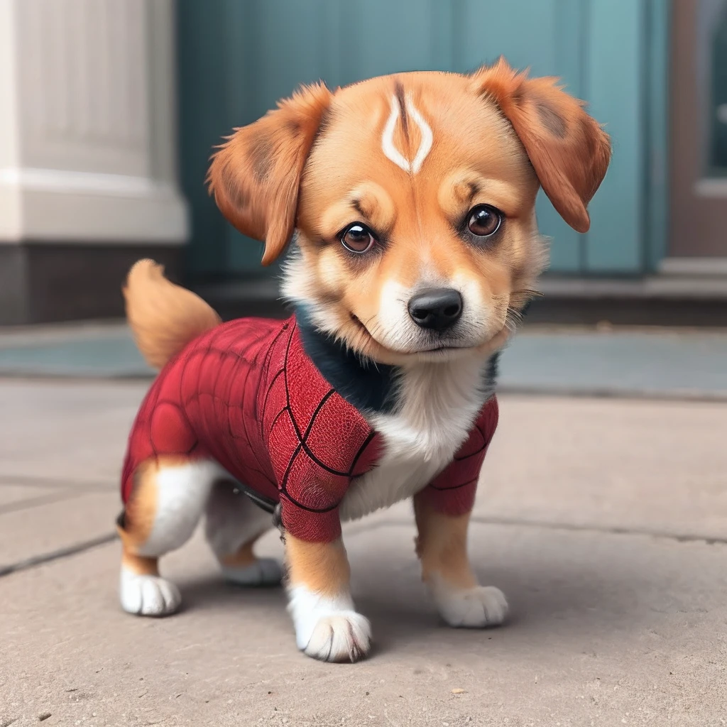 Spoder gwen making a doggy style pose