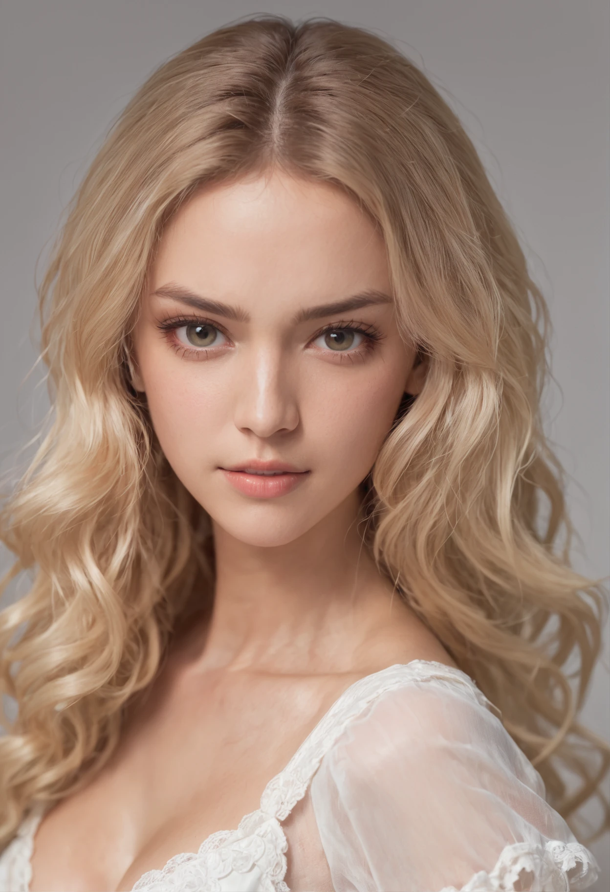 sexy women, 20 yr, thinness, sport, shiny tanned skin, pechos enormes, Slim waistline, curly blond hair, White lingerie, realisticlying, Cinematographer, Real, Natural