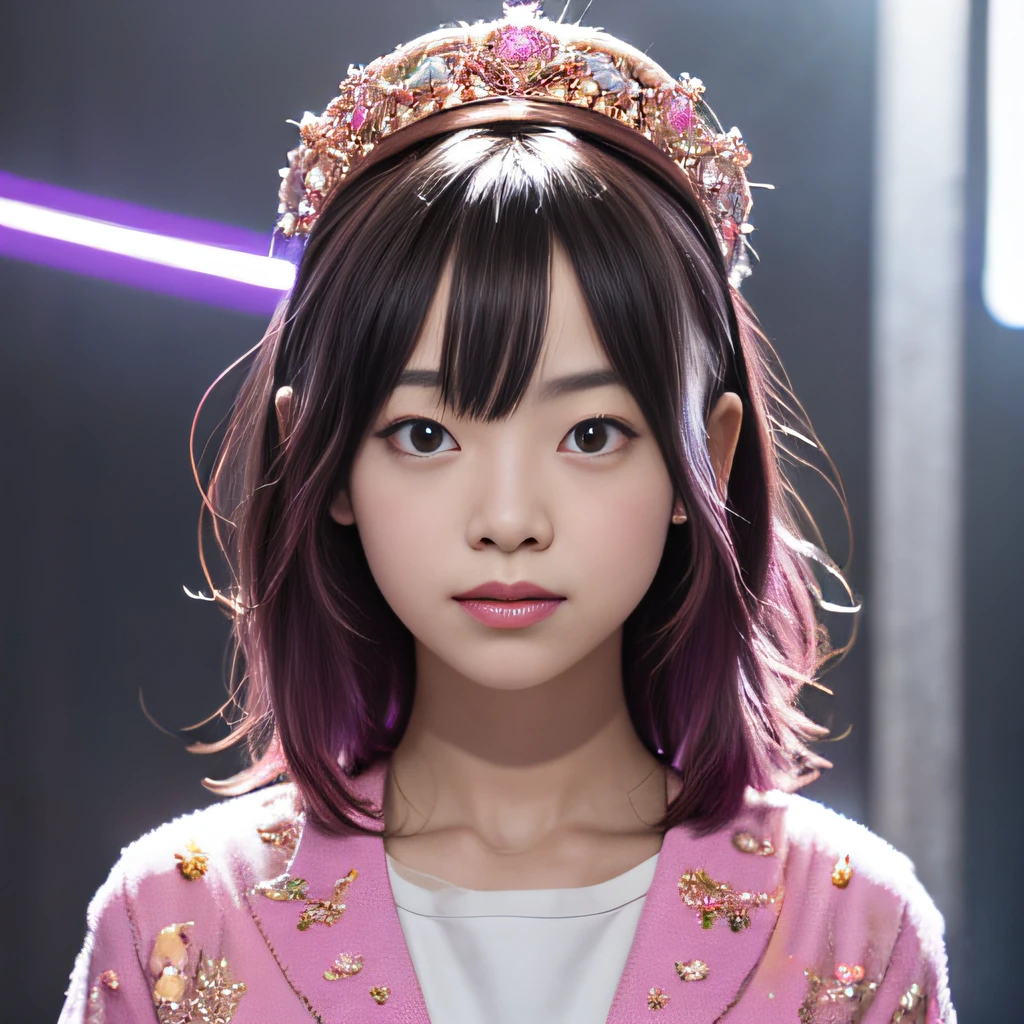 32K（tmasterpiece，k hd，hyper HD，32K）Purple-pink flowing hair，Gold jewelry area in the back room，King Girl ，Rusty copper dragon protector （realisticlying：1.4），Python pattern robe，Purple-pink tiara，Snowflakes fluttering，The background is pure，Hold your head high，Be proud，The nostrils look at people， A high resolution， the detail， RAW photogr， Sharp Re， Nikon D850 Film Stock Photo by Jefferies Lee 4 Kodak Portra 400 Camera F1.6 shots, Rich colors, ultra-realistic vivid textures, Dramatic lighting, Unreal Engine Art Station Trend, cinestir 800，Hold your head high，Be proud，The nostrils look at people，Tsundere，Snowflakes fluttering，Snowflakes fluttering，Snowflakes fluttering，Snowflakes fluttering，Impeccable，( reasonable design, Clear lines, High sharpness,Best quality, Very detailed, Masterpiece, offcial art, movie light effect, 4K )