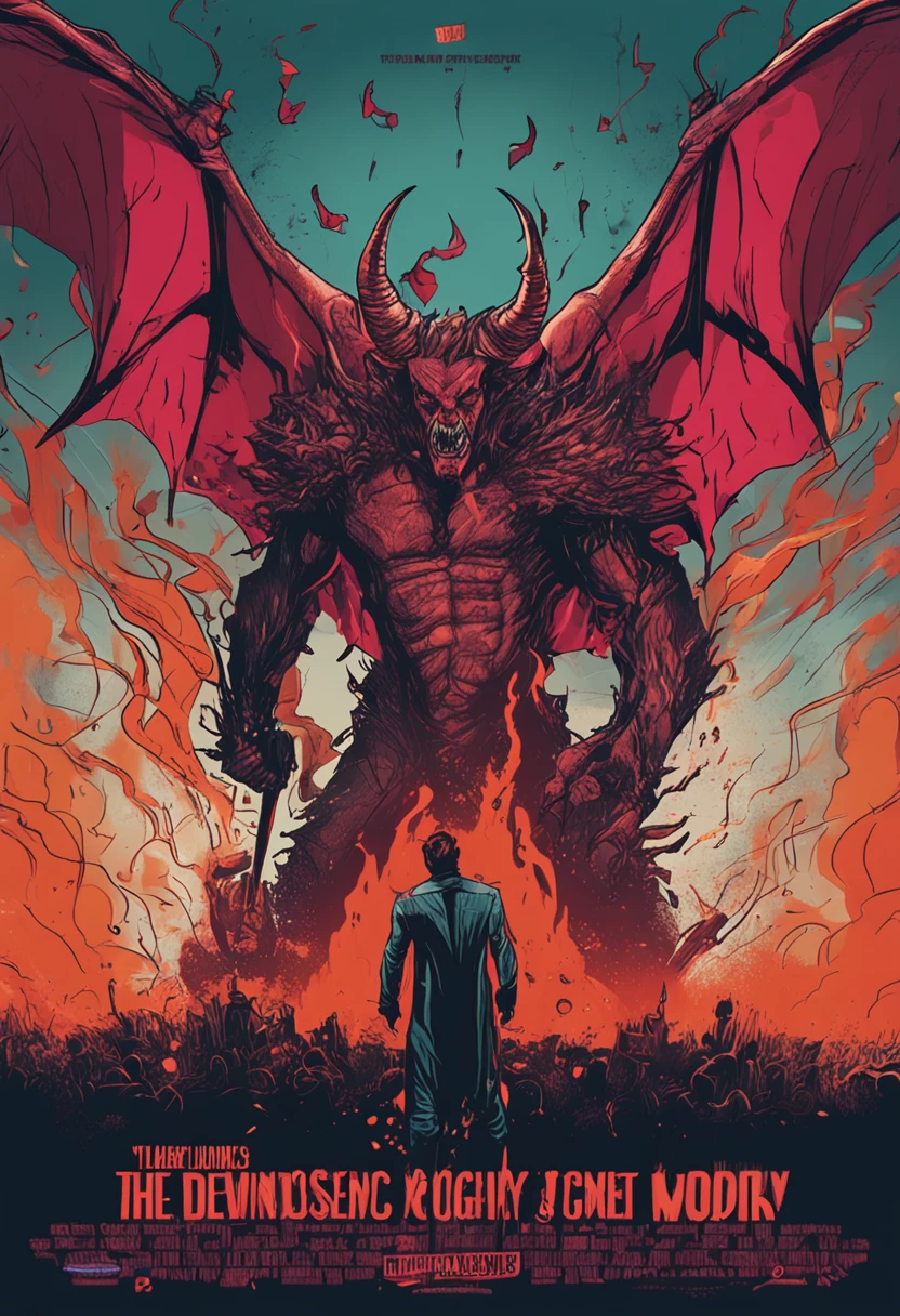 The devil descends，