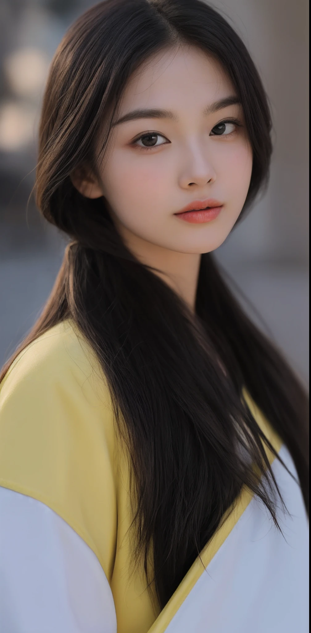 "20 year old Saitama is truly a masterpiece with a bald head, perfect appearance. He wears a yellow hero costume. When looking at his beautiful eyes, with sexy eyes, he attracts everyone. His eyes are directed towards the viewer, you can clearly see every small detail and perfect line, every detail of beautiful skin in 8K quality, people are attracted by the confidence emanating from his face. faces, faces are meticulously drawn with 8K quality images.
