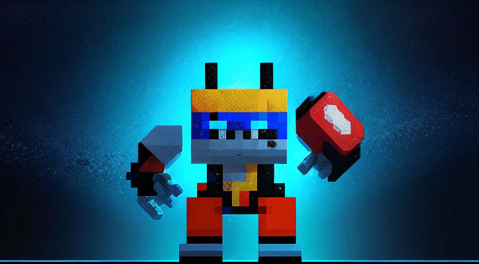 pixel game，character  design，Transformers robots， Pixel art #pixelart，super-fine