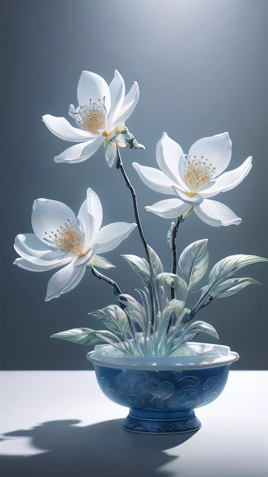 best quality, realistic, photorealistic, ultra detailed, "Mountain of Flower and Fruit+Fairy+Chinese Architecture" highly detailed carving on "southern ice" porcelain,Ultra wide angle,Accent Lighting,Volumetric Lighting,backlighting, (detailed light),((an extremely delicate and beautiful)),dramatic_shadow,ray_tracing,hdr