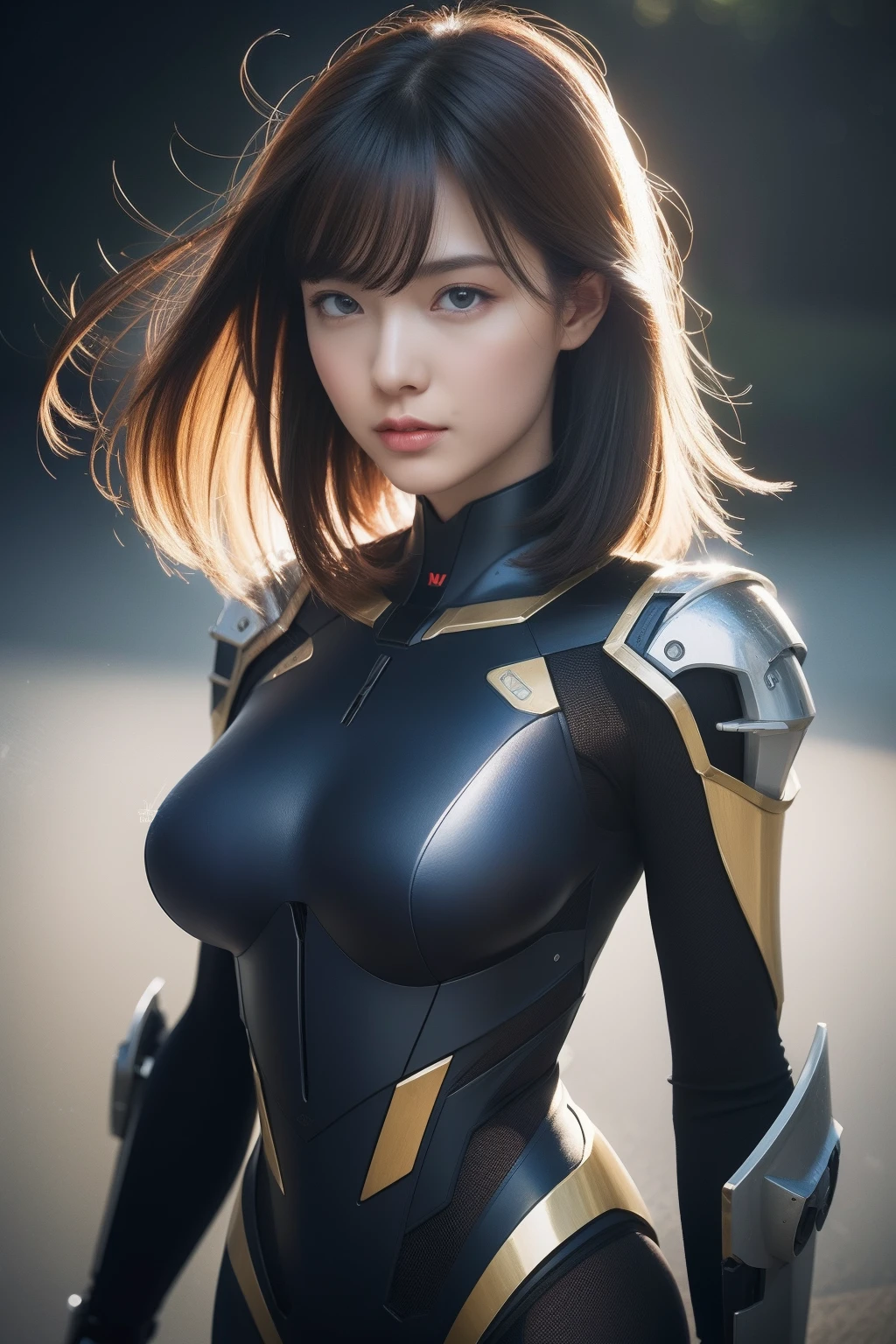 银色 theme,Best quality,Masterpiece,Realistic,professional,Vivid colors,Ultra-fine painting,Portrait,anime big breast,Photogram,number art,Fantasyart,3d graphic,Cinematic_lighting,Strong_rim_Light,rim-light,Ambient_Light,Tyndall effect,moodylighting,Huge_filesize,Real,female pervert,Mecha musume,Cyborg,Tights combat suit,Power armor,Cut clothes,Japanese_Armor,one side up,shmup,remains,rubble_废墟,(Extremely detailed Cg Unity 8K wallpaper),(((Masterpiece))),(((Best quality))),((Ultra-detailed)),(Best Illustration),((An extremely delicate and beautiful)),Dynamic Angle,Wind,classic,Spring,(Detailed light),(Sunlight),Beautiful and delicate water,(Painting),(Sketch),(full bloom),(Shine),