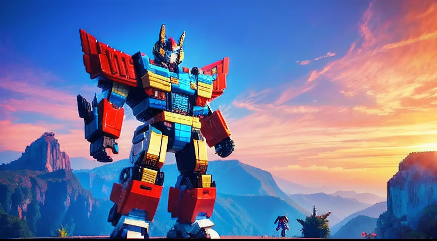 pixel game,character design,Transformers robots, Pixel art #pixelart,super-fine
