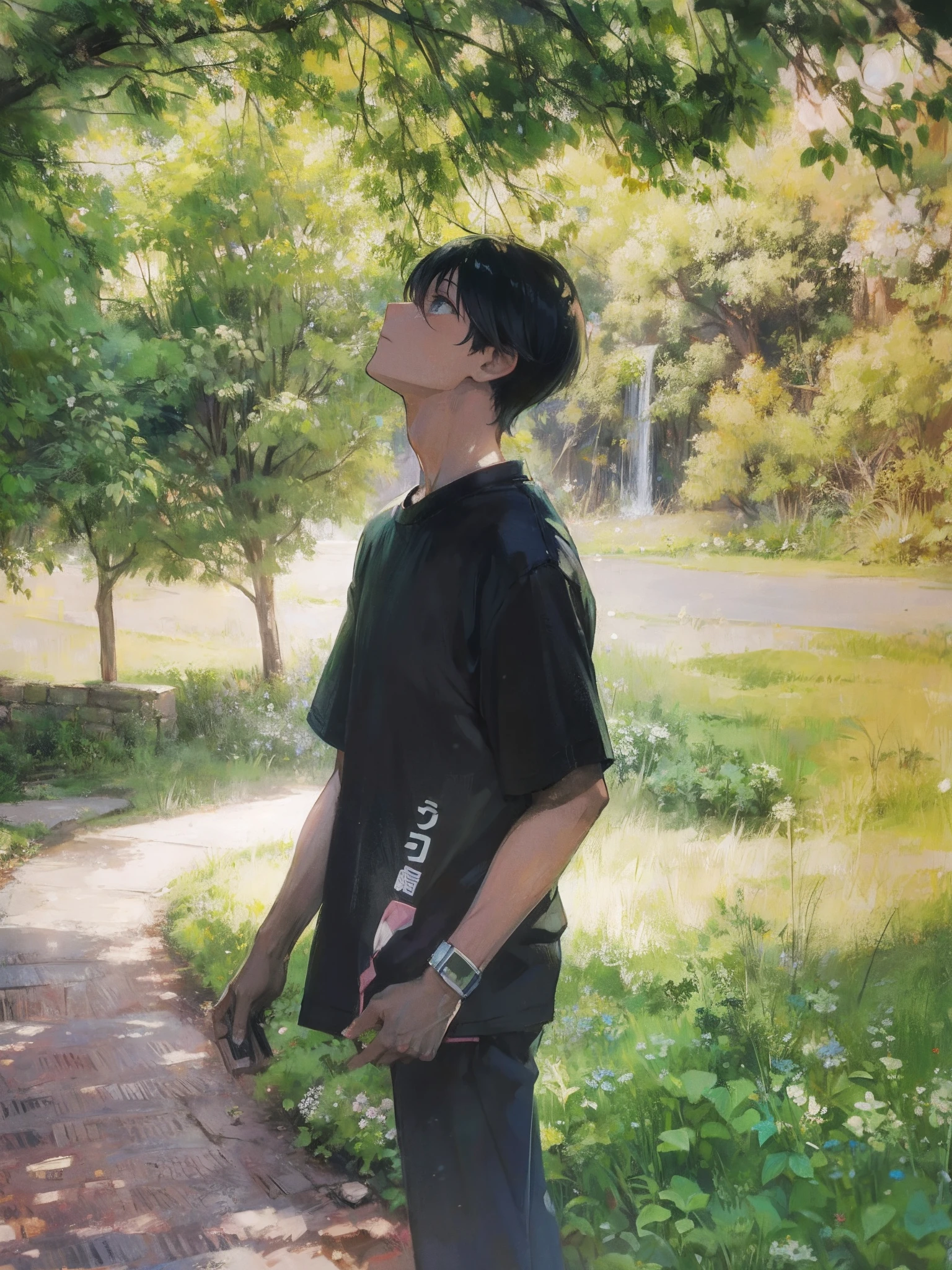Anime garden