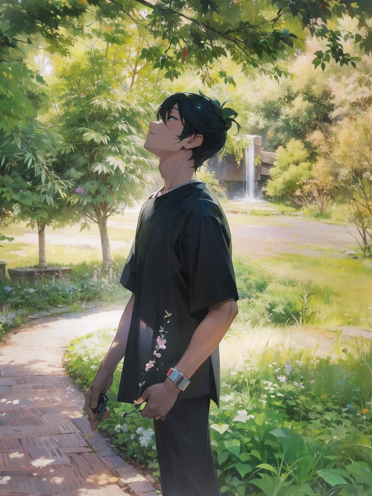 Anime garden