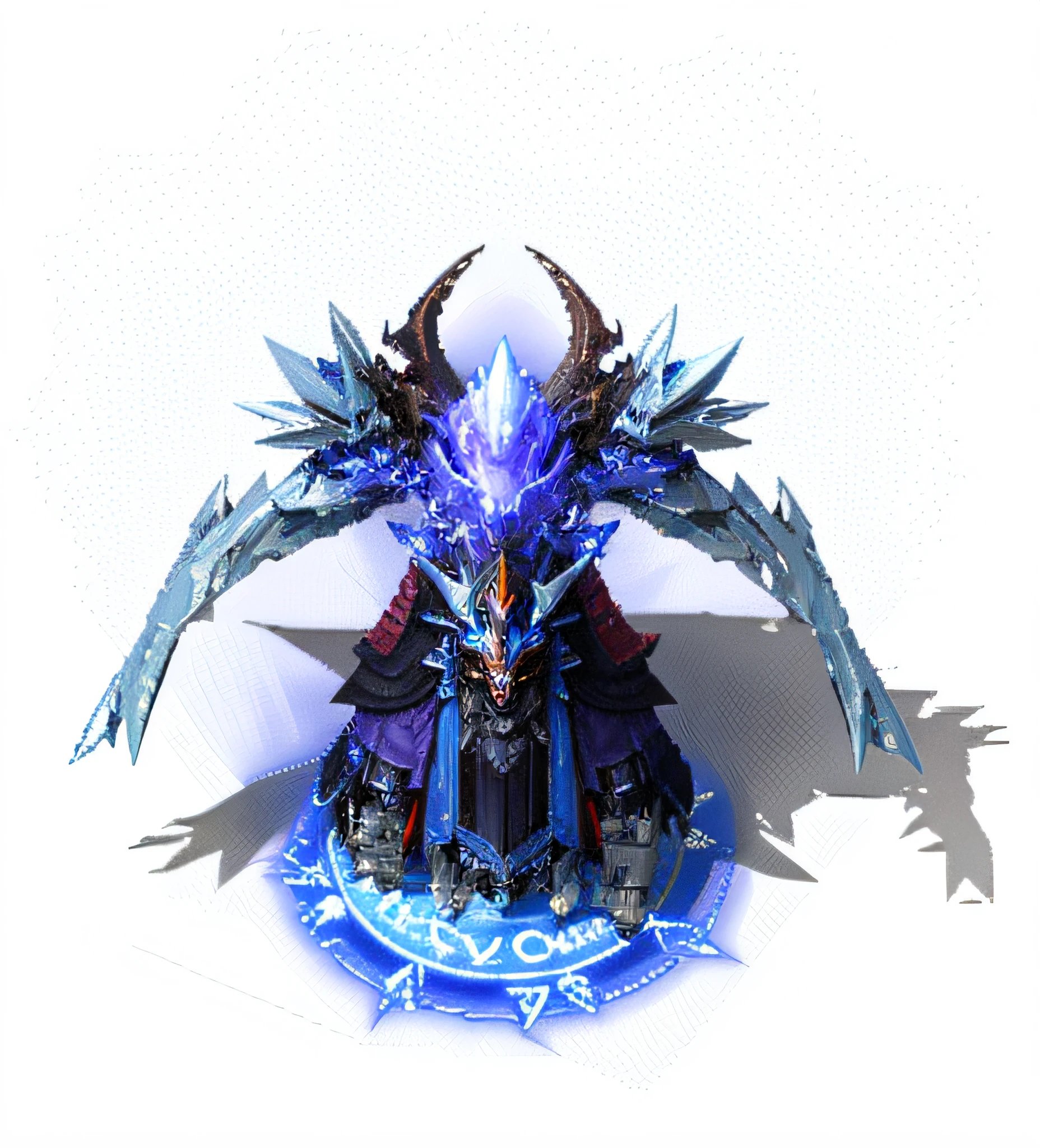 Protoss, Ice, Thunder, Spiritual Power, Blue Rune, 2D Pixel Art and Elves
