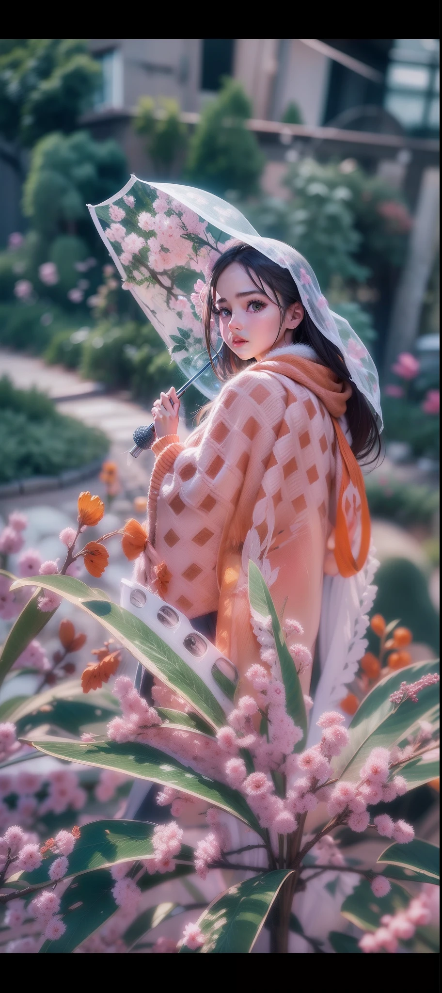 Change background cute girl realistic face animated ultra realistic animated image 8k clear clarity image looks like natural