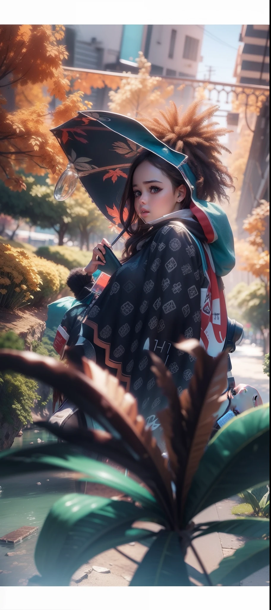 Change background cute girl realistic face animated ultra realistic animated image 8k clear clarity image looks like natural
