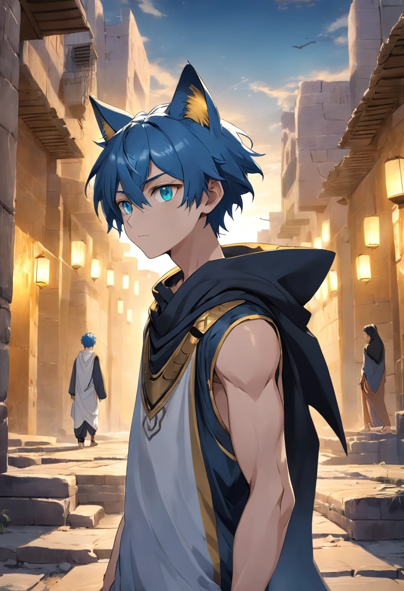 top quality, best quality, High-quality illustrations, masterpiece, super high resolution, detailed background, detailed background, Aladdin, The Arabian Nights' Entertainment, Sassanid, turkish lamp, 6+boys, 6+girls, absurdres(highly detailed beautiful face and eyes)perfect anatomy, expression, good lighting, cinematic shadow(kemono, furry anthro),