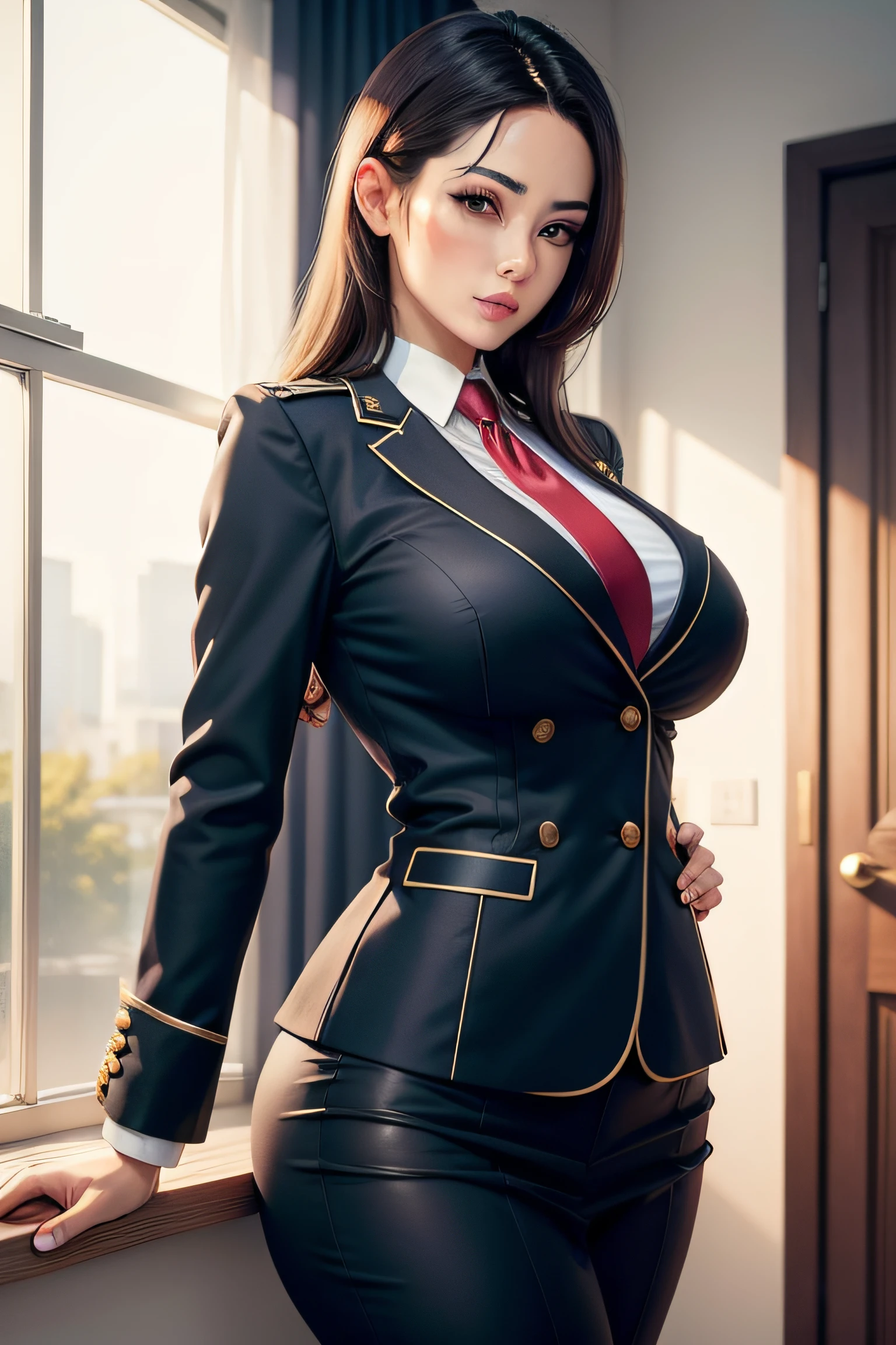 Sexy uniform beauty,mature,Company outfit