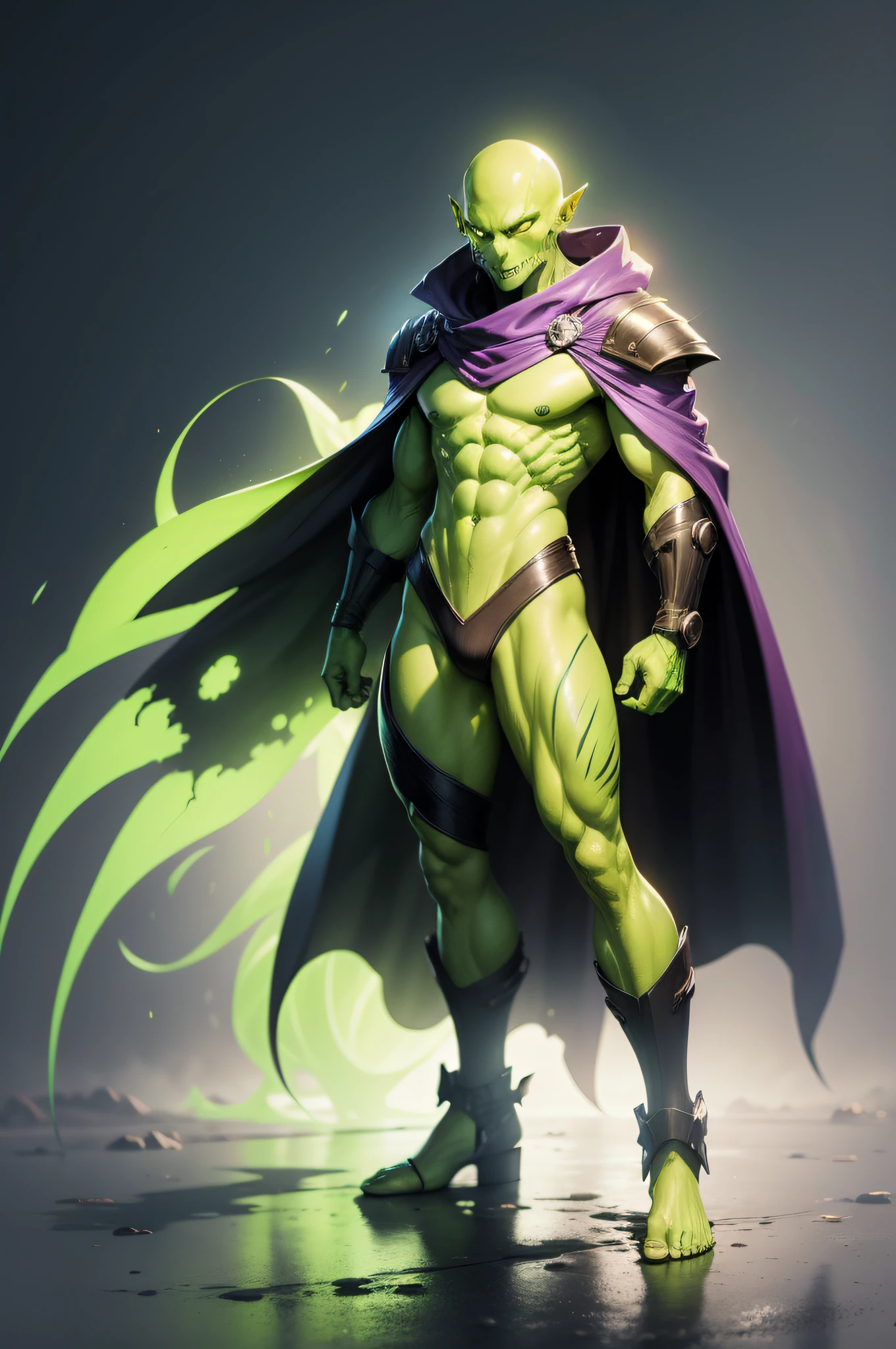 fighter alien hero toxic concept art fantasy