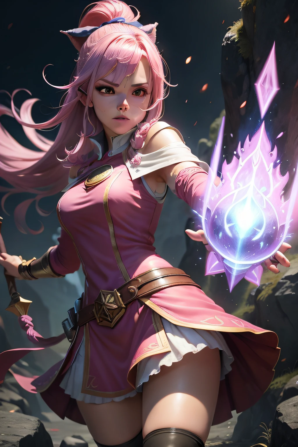 strong mage pinkl