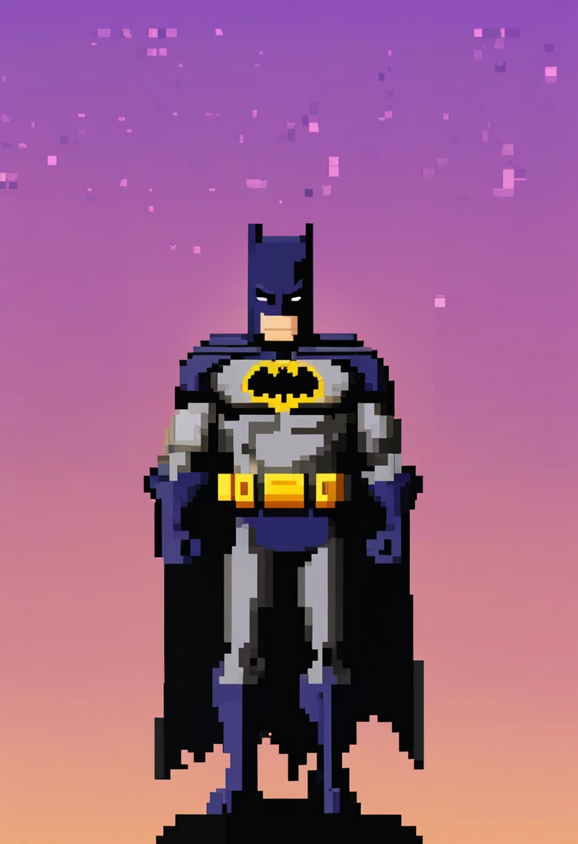 Pixel Art digital do Batman, pixel art animation, Apartamento Digital 2D, 8-bit 2D chart, 1 0 0 0 x 1 0 0 0 Pixel Art, Pixel Art 8 - bit, Pixel Art, Pixel Art, 8 bits, 8 bits, 8-bit graphics,