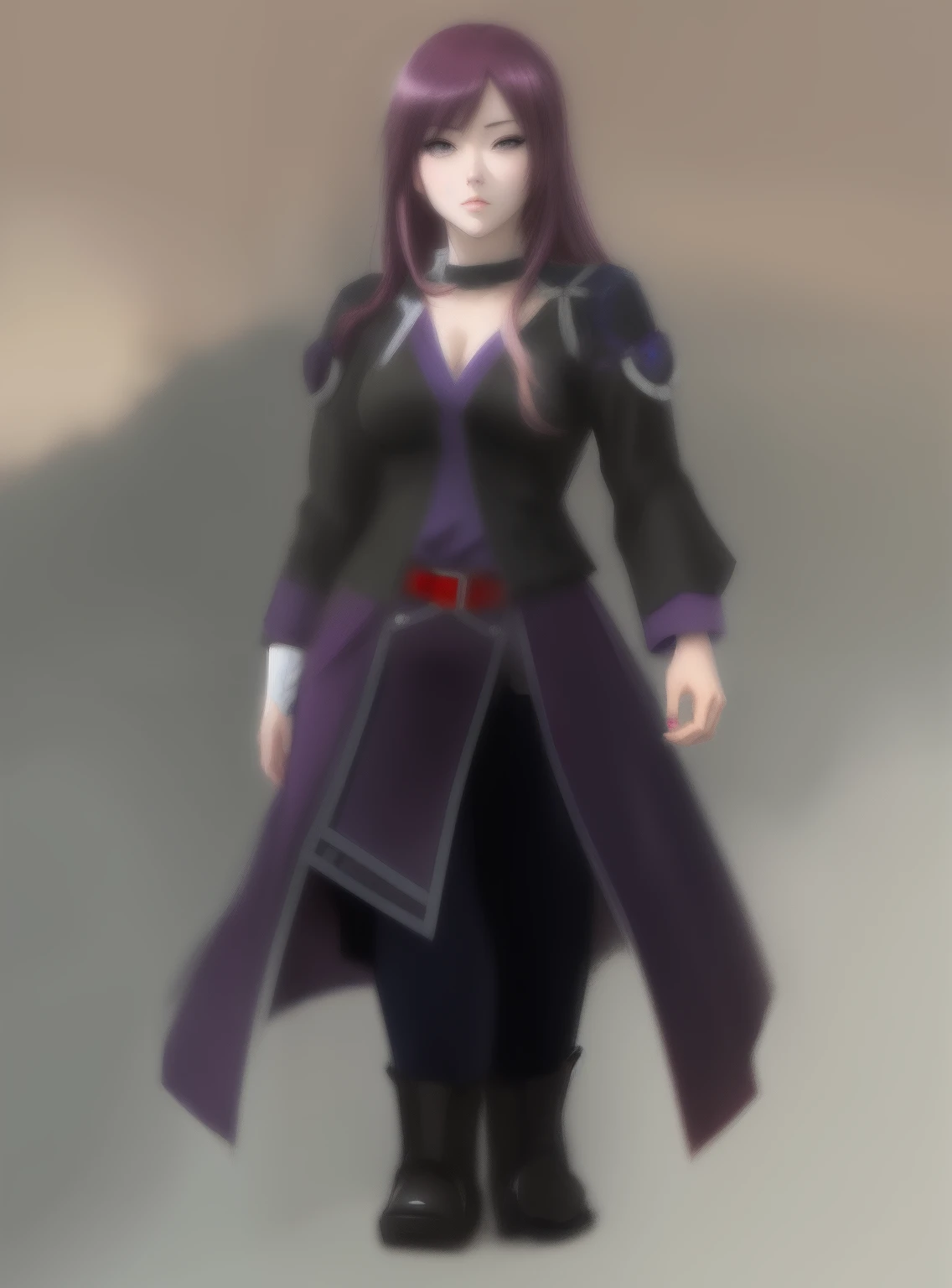 Anime-style woman
