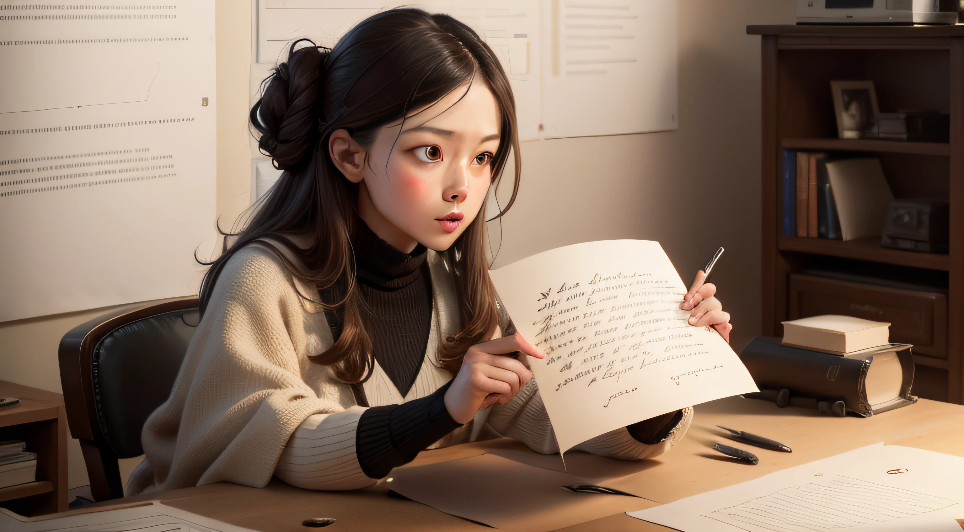 sarah's calligraphy skills played a vital role in designing the first computer with stunning typography.