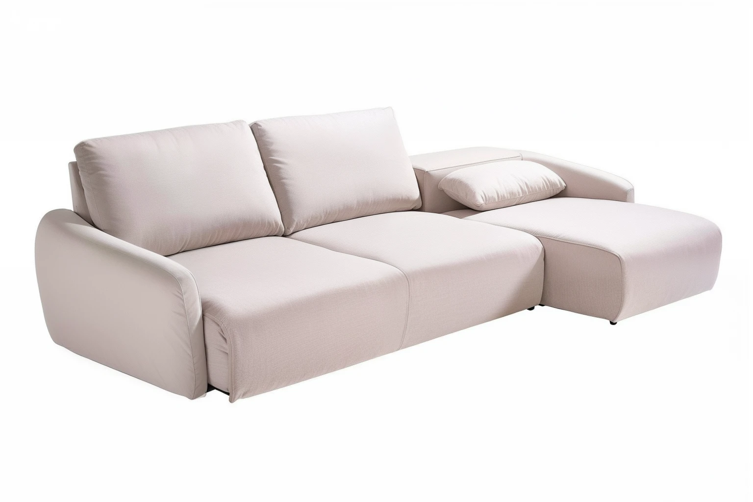 coloque este sofa numa sala de estar realista
