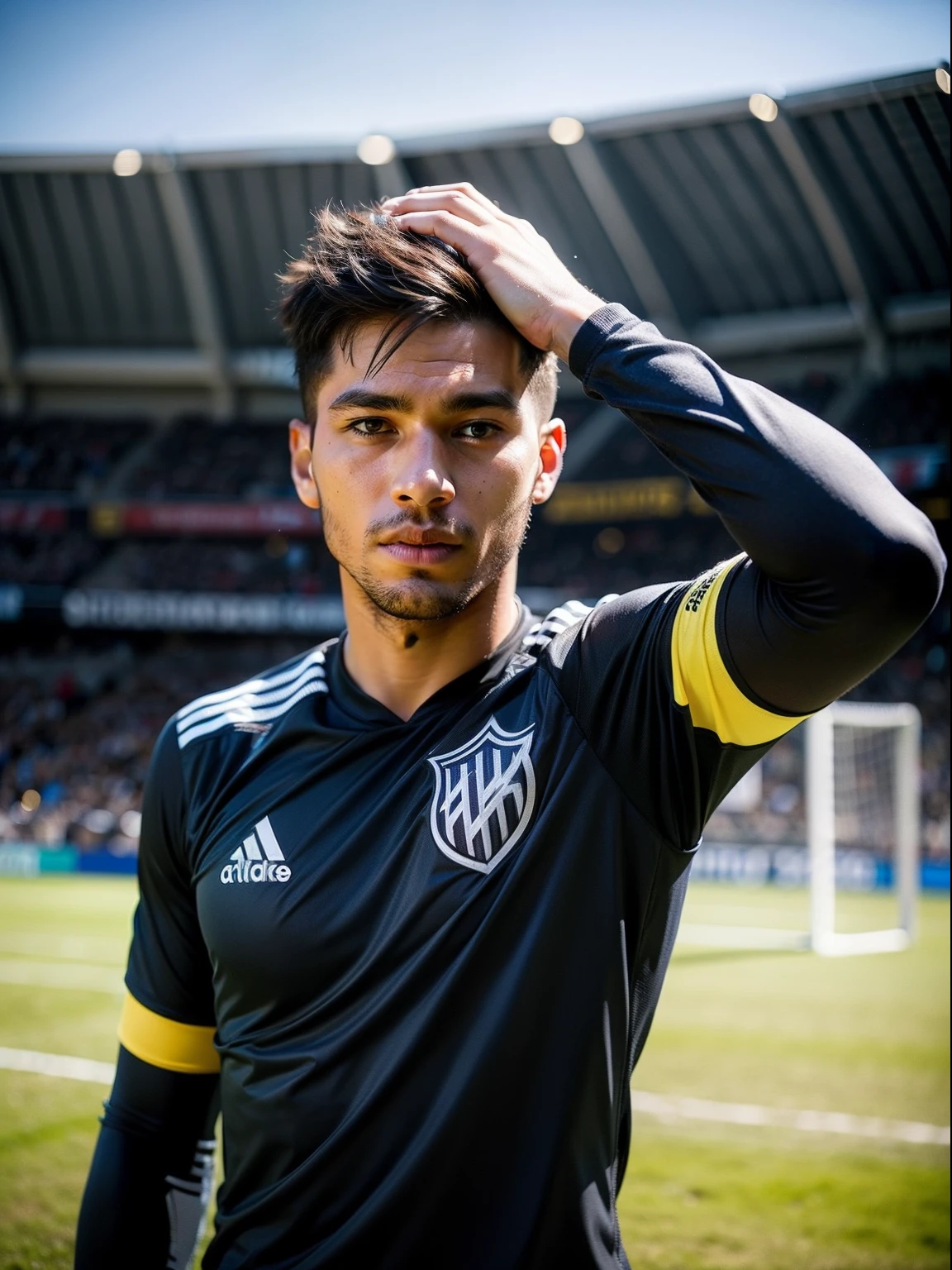 Man soccer Player in Botafogo