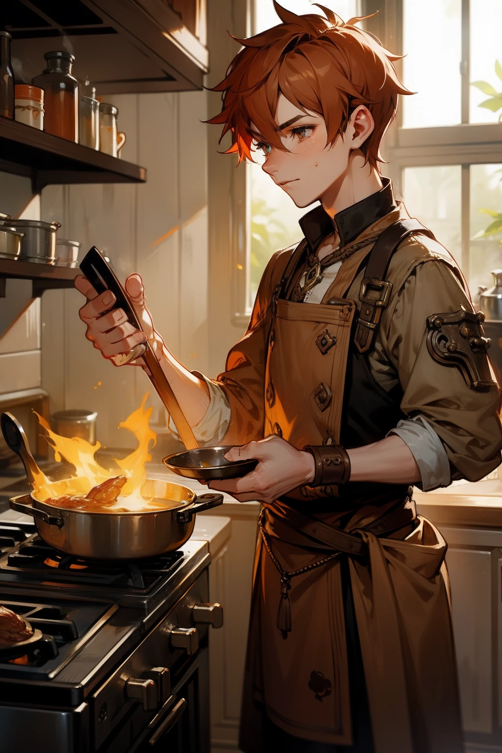 steampunc male people twinks {{ember}} Cooking dishes cuisine