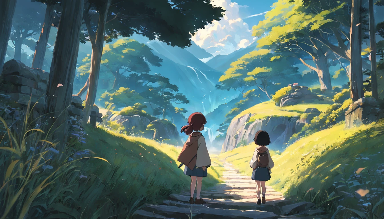 Beautiful Landscapes、Beautiful light source、's Adventures、吉卜力、Ghibli style