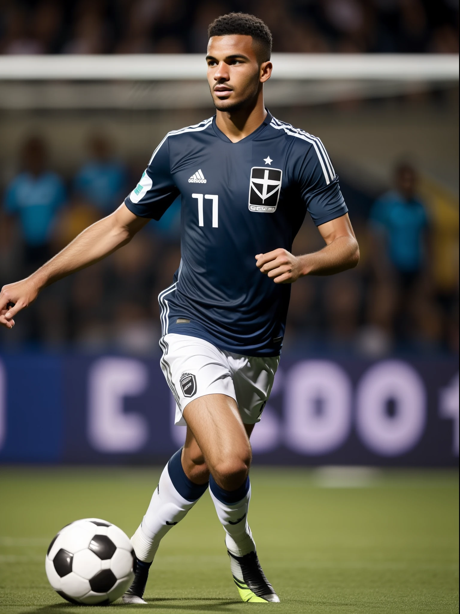 Man Soccer Player in Botafogo