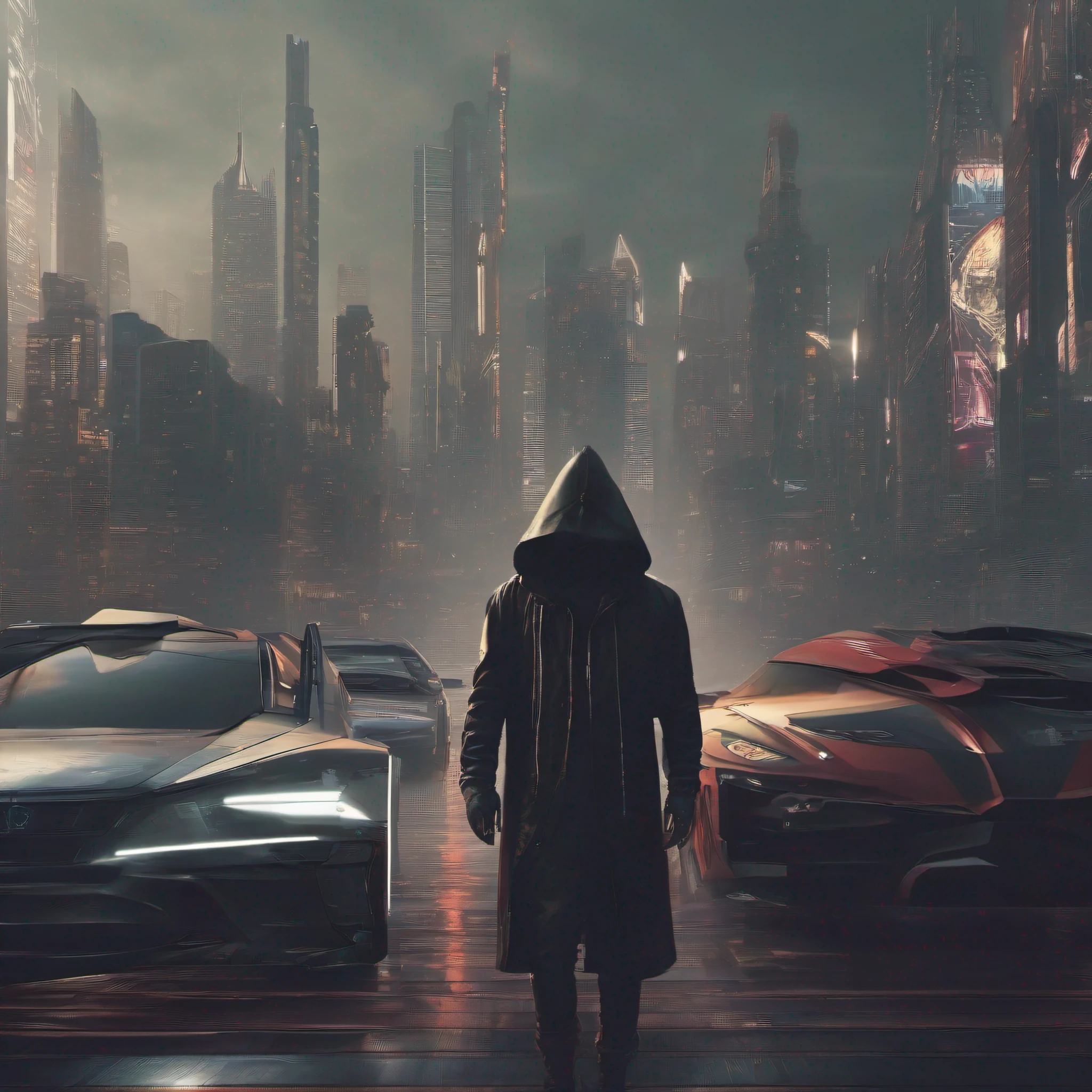 Image of a guy in a mask and hood, hacker cyberpunk, hacker, cyber noir, Anonymous, Cybernetic style, anonymous mask, papel de parede 4K, papel de parede 4k, cyber wear, cyber background, fvckrender, anonymous as a car, tem estilo cyberpunk, viseira escura cobrindo o rosto, hq 4k papel de parede, cara cyberpunk, usando um capuz escuro
