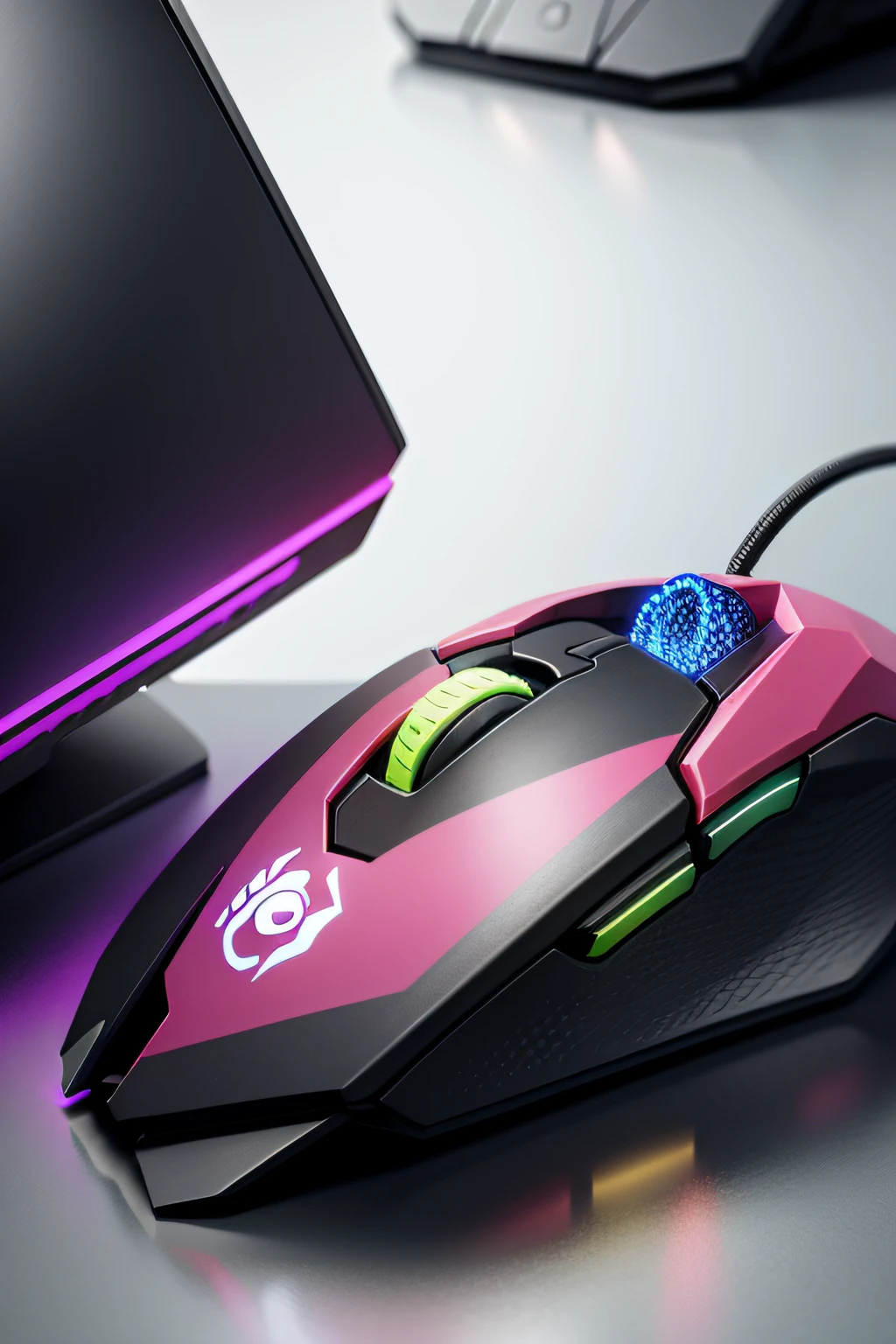 criar imagem de um mouse gamer