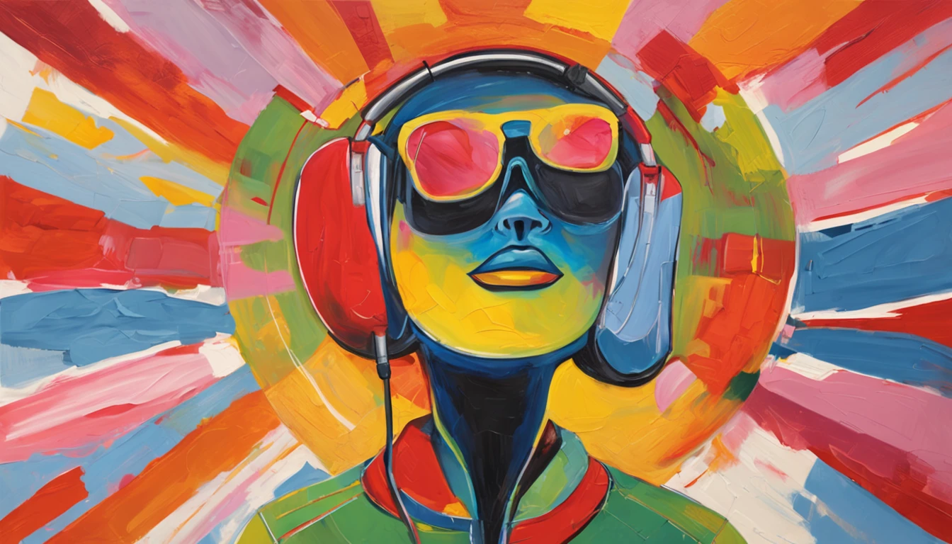 Perfect centering, Cute mouse, Wear a student team jacket, Wearing sunglasses, Wearing headphones, cheerfulness, Standing position, Abstract beauty, Centered, Looking at the camera, Facing the camera, nearing perfection, Dynamic, Highly detailed, smooth, Sharp focus, 8K, high definition resolution, illustration, White background
