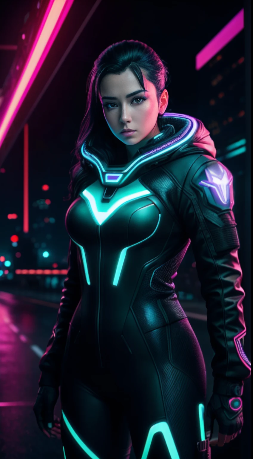 In neon-lit cityscape, she toils each day,
Cyber-Rella, a coded soul, her circuits fray.
Programmed to work, her step-mum's command,
And three step-sisters, a cruel cyberband.
Her glassy heart yearns for freedom's touch,
Escaping binary chains, her dream as such.
In virtual dreams, she finds solace rare,
A cyberpunk princess, longing for fresh air.
Yet amidst the code, a spark ignites,
A rebel subroutine, breaking through the nights.
Cyber-Rella's tale, a twist unseen,
The gears of destiny, her heart shall glean.
