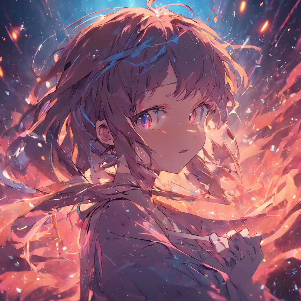 A girl who leaks out of her chest
