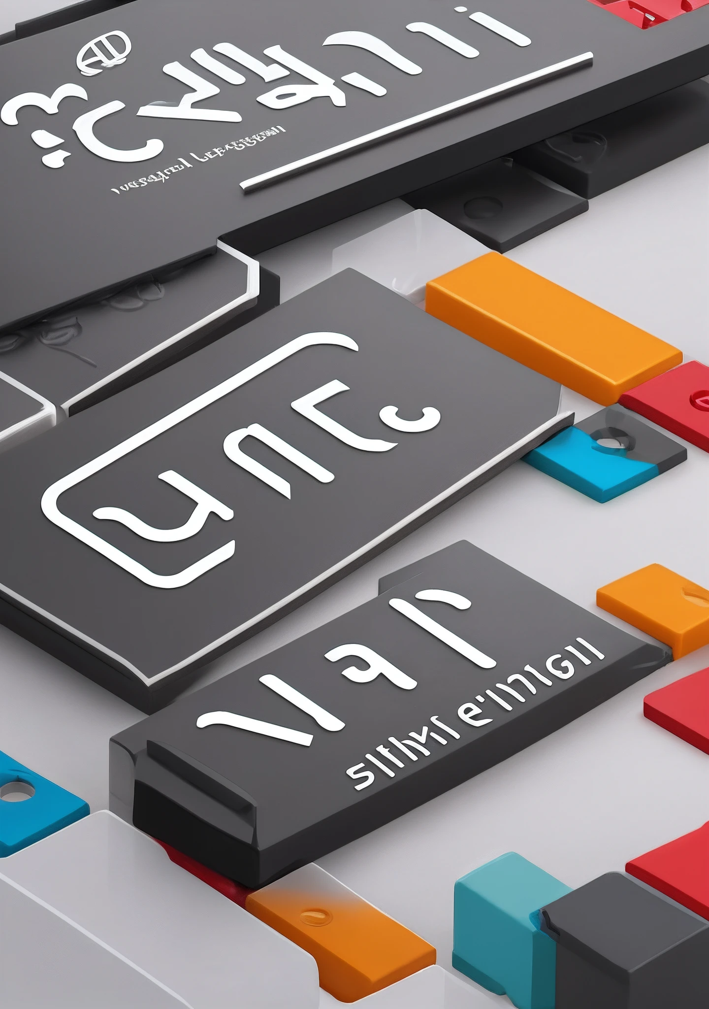 Criar um logotipo com a sigla NTG em alta qualidade, realista 3D