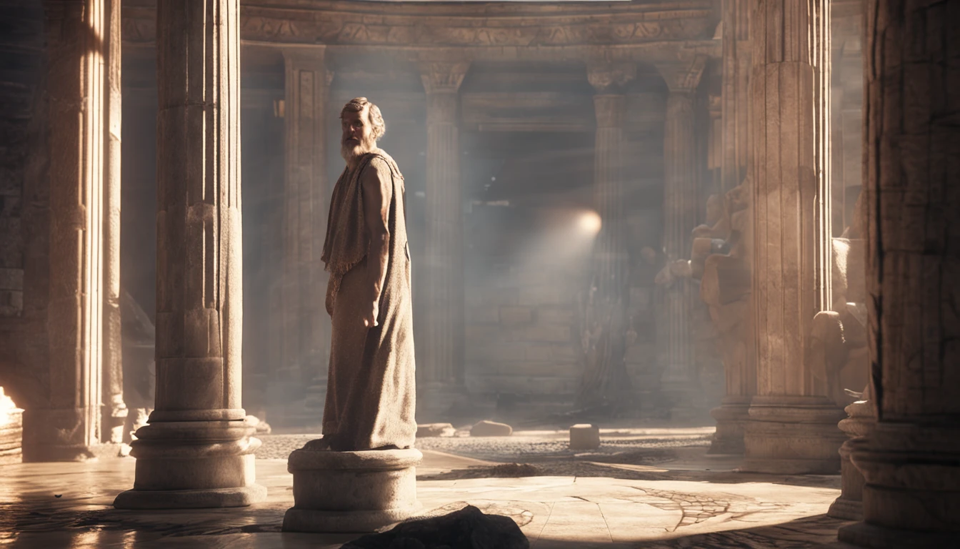 an old Greek philosopher wise strong stoic Shadows, mistborn, nevoeiro, muito alto detalhado, cinematic lighthing, Kinematic, alto detalhado, Ultra Detalhado, Highlight lighting, cores muito divinas, realista, 8k, HDR
INFO