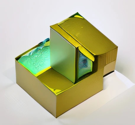 Separate this piece into two parts creatively for an architectural project