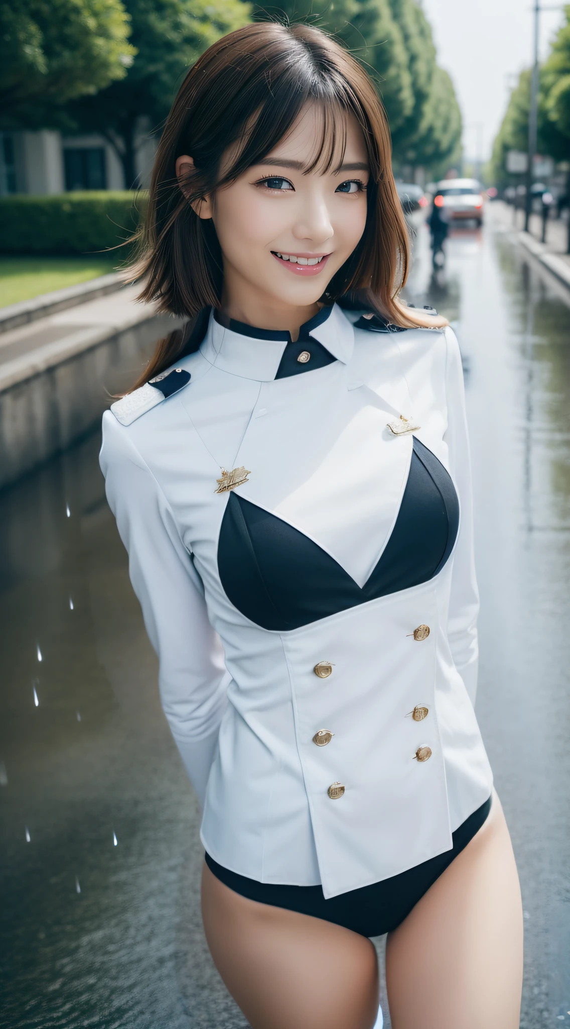 Wear tight uniforms、Tight uniform