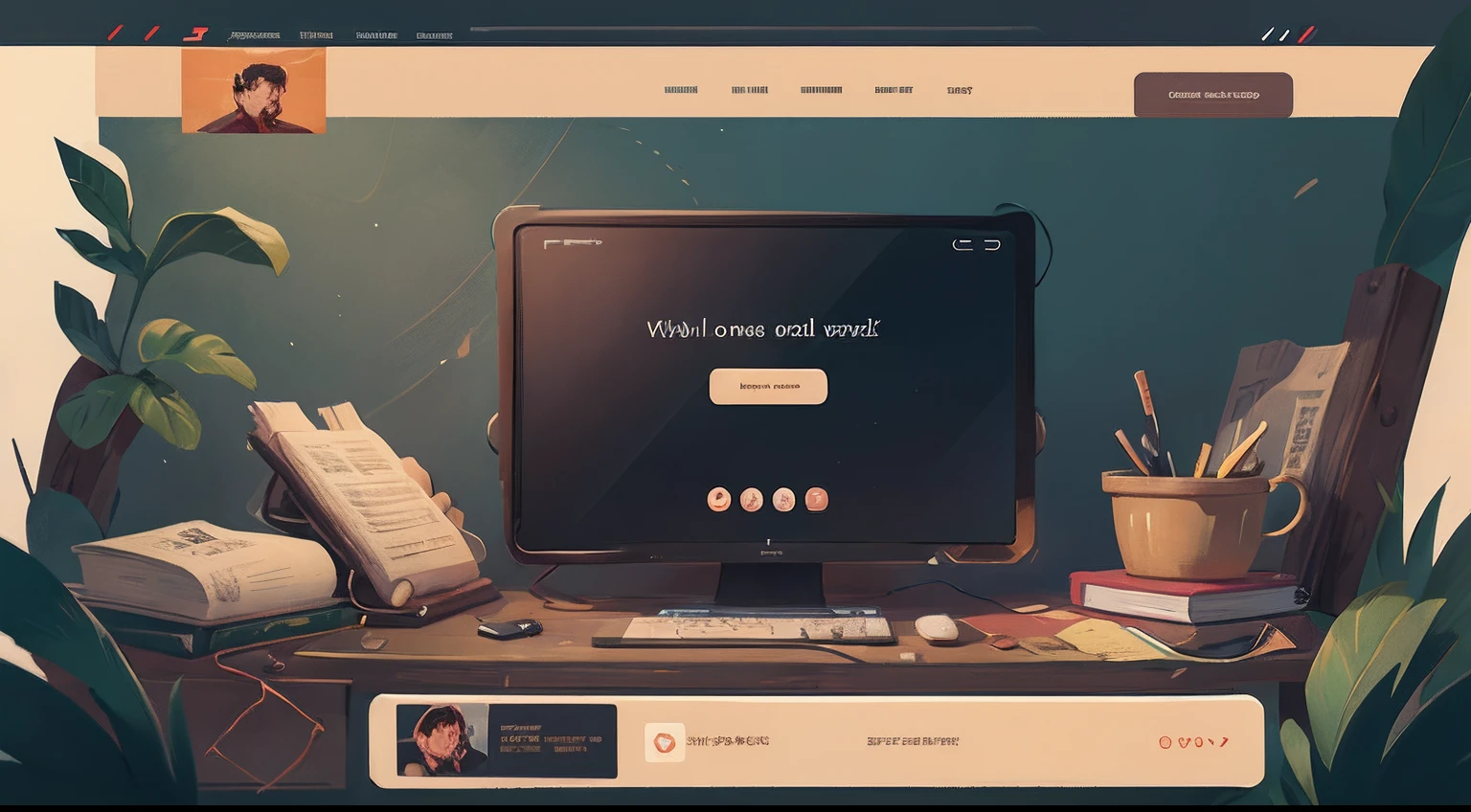 Page UI design