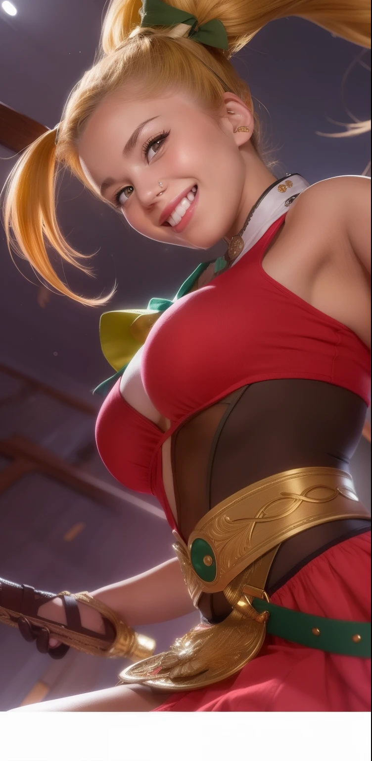 incredibly absurdres,wallpaper,realistic,photo_(medium),sparkle_background,Harley Quinn,maturity,shiny_skin,plump,gigantic_breasts,glamor,oval face,lipstick,ahegao,light_blush,standing,spread legs,looking_at_viewer,front view,hoodie,microskirt,cowboy_shot,arms_behind_back,((green lace panties)),cameltoe, black stockings, black