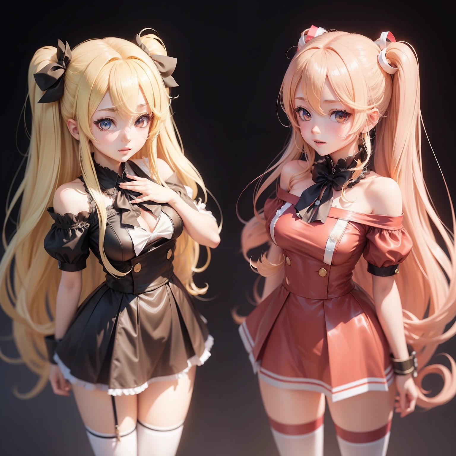 (masterpiece:1.3), (8K、best quality:1.3), Highest image quality, intricate details, high resolution, depth field, Natural light, professional lighting, (1 girl), (solo), gravure, (A very beautiful 18 year old British girl), (very beautiful:1.3), (very cute face:1.3), (Beautiful face with perfect symmetry), (high detail skin: 1.2), Photorealistic anime girl rendering, Realistic anime 3D style, beautiful platinum blonde hair, long hair, crossed bangs, asymmetrical bangs, eyelashes, intense red eyes, strong eye highlights, (awesome cat ears:1.3), very big breasts, perfect anatomy, I can see the whole body, (beautiful platinum blonde hairのミドルウェーブヘア), (beautiful blue eyes, Beautiful eyelashes、realistic eyes)), dynamic angle, ((perfect anatomy)), ((english maid, white frilled maid headband, ruffle blouse, ribbon tie, apron, navy blue skirt, silk socks, high heels)), ((silk lace panties, shiny thighs)), (Looking back, look up at the camera), it's raining, my body gets wet from the rain, Decadent and futuristic urban area in the evening, (cyberpunk city), (futuristic car, flashing red light), (lightning is shining), volume lighting, soft light, Bright colors, watercolor painting, bright colors, Create digital artwork in pop art style